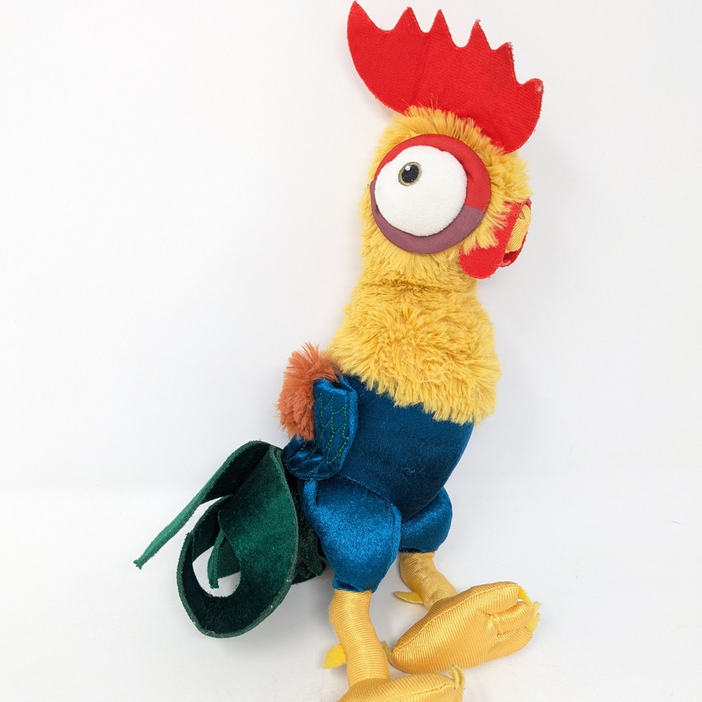 Disney Moana Hei Hei Plush Chicken Rooster Floppy Soft Toy 12”